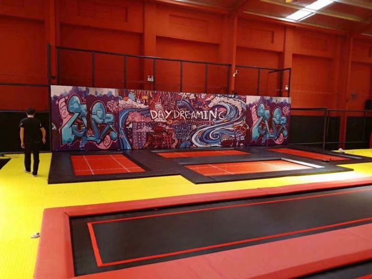 Indoor Trampoline Park for Adults