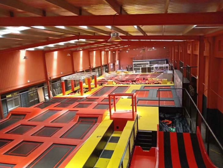 Indoor Trampoline Park for Adults