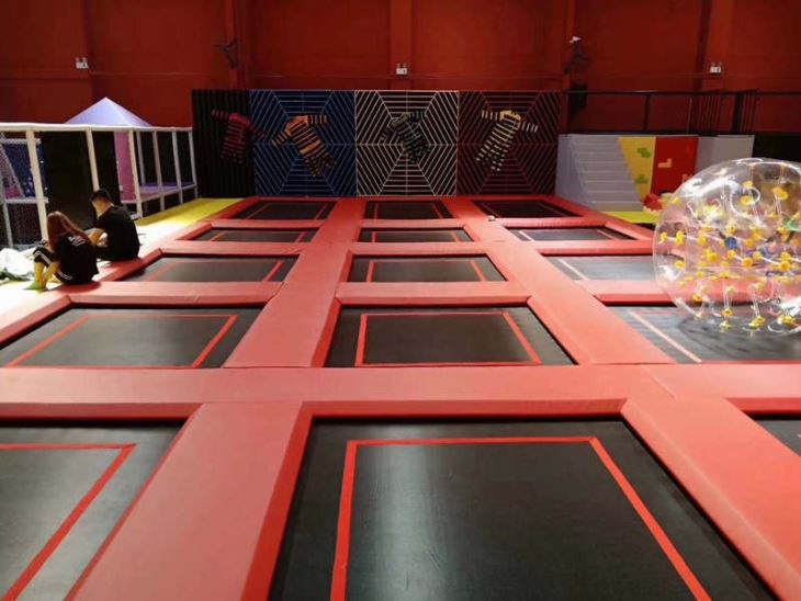 Indoor Trampoline Park for Adults