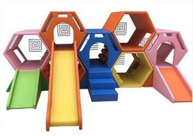 Structures de jeu doux pour enfants