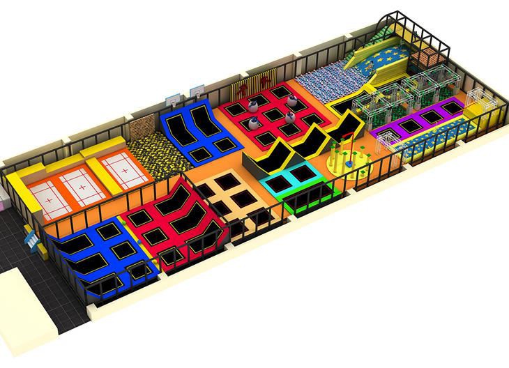 Commercial Trampoline Park Equipment