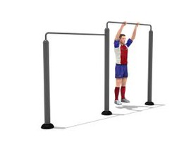 Ngoài trời Pull Up Bar mua được sử dụng