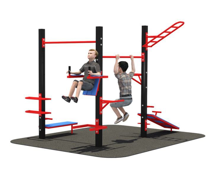 Park Outdoor Exercise Equipment